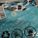 Toddler Girl Clothes Long Flare Sleeve Tops Bell Bottom Pants Baby Girls Clothing Sets Cartoon Graphic Outfit (Blue)