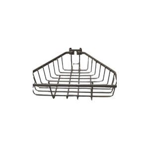 Stainless Steel Shower Caddy Corner Basket Shelf Bathroom Organizer Wall Mounted Storage, Brushed Nickel