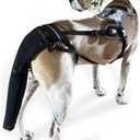 Tail Guard & Harness Set - Veterinary Dog Tail Protector & Injury Wrap, Size Bully-XL