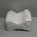 Everlasting Comfort Memory Foam Knee Pillow for Side Sleepers  Sciatica Pain Relief Pillow, Adjustable Strap Support  Leg Pillows for Sleeping Alignment, Knees, Back & Hip Cushion (White)