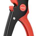 WGGE Automatic Wire Stripper and Cutter, 2 IN 1 Wire Stripper Tool, Adjustable 10-24 AWG Electrical Cable Wire Stripping Tool for Electronic and Automotive Repair, Eagle Nose Pliers (7-Inch)