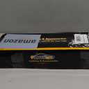 Partsam Replacement for F150 F-150 2004 2005 2006 2007 2008 High Mount Stop Light 3rd Third Brake Light Smoked LED Rear Cab Roof Center Mount Brake Tail Cargo Light Lamp Chrome Housing w/3 Plugs