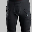 Cathwear Catheter Leg Bag Underwear Leg Bag Holder for Men & Women| Medicare Approved  (Black, Small, 1, Count)