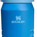 Stanley IceFlow 2.0 Flip Straw Jug with Handle 64 oz | Twist On Lid and Flip Up Straw | Leakproof for Travel and Sports | Insulated Stainless Steel |BPA-Free | Azure