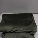 BGment Olive Green Velvet Curtains 84 Inch Length, Thermal Insulated Blackout Curtains Room Darkening Drapes with Back Tab and Rod Pocket for Living Room/French Door, Set of 2 Panels, 52 x 84 Inch