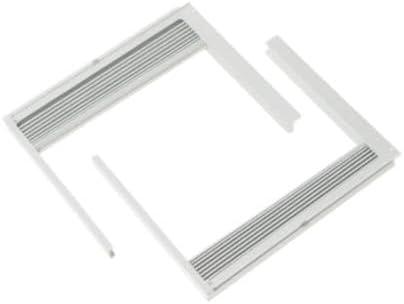 GE Room Air Conditioner Part Number WJ01X10353 CURTAIN ASM White