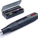 GROWNEER Mini Cordless Rotary Tool Kit, 8V Rechargeable Rotary Tool, 5 Speeds, 117 Pcs Multi-Purpose Power Brushless Rotary Tool with Lights for Polishing, Sanding, Drilling, Engraving, DIY, Pet Nails