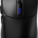 AULA SC580 Wireless Gaming Mouse, Tri-Mode 2.4G/BT5.0/USB-C Gaming Mouse, 12000 DPI Rechargeable Wireless Mouse with 6 Programmable Buttons, Ergonomic Computer Mouse for Laptop/PC/Mac/Tablet