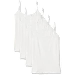 Amazon Essentials Women's Slim-Fit Camisole, Pack of 4 Size S