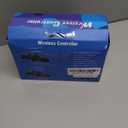 Upgraded Wireless Controller for Ps4 Gamepad Compatible with Ps4/Pro/Slim/Windows PC,Joystick for PS4 with Touchpad/Stereo Headphone Jack/Six-axis Motion Control/Charging Cable (Black)