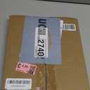 MIMOSA MOMENTS 5x7 Brass Metal Floating Picture Frame, Horizontal Double Glass Tabletop Display, Modern Minimalist Photo Frame for Home & Office Decor (7x5)