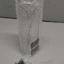 Olive Oil Dispenser, 17oz/500ml Square Tall Glass Container With 2 Stainless Steel Pourers, 2 Labels, 1 Brush and 1 Funnel for Kitchen