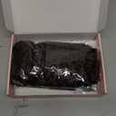 Clip in Hair Extensions, FLUFYMOOZ 4PC 100 Pure Protein Silk Hair Extensions Long Soft Natural Hairpiece 20 Inch Curly Hair Extension for Women (Reddish Brown)