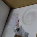 Modern Ceiling Light Fixture, 3-Lights Soft Black Semi Flush Mount Ceiling Light With Frosted Glass Shade, Hallway Sputnik Chandelier Lighting Fixture, Close To Ceiling Light Fixtures for Bedroom