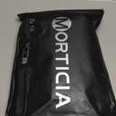 MORTICIA Women 80s Hippie Drag Queen Hair with Red Pearl Necklace Beehive Vintage Retro Bouffant Costume Curly Long Synthetic Wig with Bangs (Auburn)