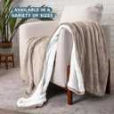 Bare Home Sherpa Fleece Blanket - Twin/Twin Extra Long - Blanket for Bed, Sofa, and Couch - Warm & Lightweight - Fluffy & Soft - Reversible (Twin/Twin XL, Light Taupe)