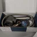 Filtered Shower Head with Handheld, High Pressure Water Flow and Multiple Spray Modes Shower Head with Filter, Power Wash for Hard Water, Showerhead with ON/OFF Switch for Pets Bath (Light Gray)