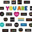 Magnetic Affirmation Station Bulletin Board Set for Classroom, 3.15 x 6.69 inches