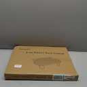 Adjustable Cat Ramp Litter Box Step Double Layer with Filter Function, Elevated Litter Box Ramp for Senior Cats Easy Cleaning Cat Litter Tray for Floor Indoor (White)