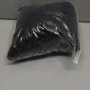 Obstal 6ft Stretch Black Spandex Table Cloth for Standard Folding Tables - 2 Pack Universal Rectangular Fitted Tablecloth Protector for Wedding, Trade Show, Vendor Stand