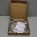 Silicon Glass Lid for Pot,Pan,Skillet Fits 10"(26CM) Cookware Silicon lid Dishwasher Safe, Replacement Lid Vented Tempered Glass with Heat Resistant Silicone Rim By HR Huare Technology, Black,1 Pack