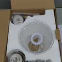 PERMO Set of 2 Vintage Gold Wall Sconces with White Pleated Fabric Shade  E26 Hardwired Wall Light for Bedroom, Living Room, Hallway, Bathroom, Entryway