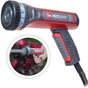 Rheem HotWave Multipurpose Heated Hose Nozzle Sprayer, Red