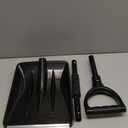 Snow Shovel for Car and Driveway, Upgraded 42.5" Lightweight Aluminum Alloy Foldable Shovel with Ergonomic D-Handle  Portable Emergency Snow Shovel for Garden, Snow Removal & Snowman Making (Black)