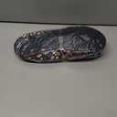 LeIsfIt Womens Slippers Adjustable Diabetic Slippers Wide Soft Arthritis Edema House Shoes Warm Fuzzy Slipper Socks with Rubber Sole (10.5-11, Bflower)