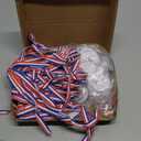 Yookeer 36 Pcs DIY Medals Design Your Own Award Medals Bulk for Kids Custom Clear Blank Make Your Own Medal Kit with Neck Ribbon for School Field Day Party Favors Winner Trophy Gymnastics Prize Gift