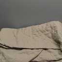 U-NICE HOME Large Sofa Cover Reversible Couch Cover for Dogs with Elastic Straps Water Resistant Furniture Protector for Pets Couch Cover for 4 Cushion Couch (Oversized Sofa, Beige/Beige)