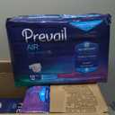 Prevail AIR Overnight Incontinence Briefs - Unisex Adult Incontinence Briefs with Tabs - Disposable Adult Diaper for Men & Women - Overnight Absorbency - Size 2, 72 Count (4 Packs of 18)