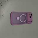 MOCCA Design for iPhone 17 Pro Max Case, Compatible with Magsafe [Premium Invisible Magnetic Ring Stand] [Military Drop Protection] Full Camera Guard Translucent Matte Slim Phone Cover,Lavender Purple