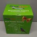 PeckCam Bird Feeder with Camera Solar Powered, AI Identify & Auto Capture with 32GB Card, 2K HD Live Video Smart Bird Feeder Camera Instant Notifications in Backyard, Gift for Bird Lovers (Green)