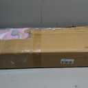 Toy Storage Organizer with 3 Shelves and 9 Bins, Pink Castle
