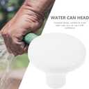 Milisten Water can Sprinkler Head Replacement Nozzle 3.14X2.75 Inch Universal Sprayer Spout for Indoor Outdoor Garden Plants Bonsai Watering (8.00X8.00X7.00CM, White)