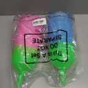 Honeydak 18 Pieces Multi-Purpose Plastic Funnels 4.7 Inch Wide Mouth Funnels for Filling Bottles, Jars, Containers Lab Use Oil Funnel for Gas, Car Oil, Lubricants and Fluids (Pink,Blue,Green)