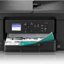 Brother Work Smart 1360 Wireless Color Inkjet All-in-One Printer with Automatic Duplex Printing and 1.8 Color Display | (MFC-J1360DW) (Uses LC501 Series Inks)