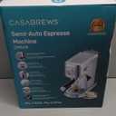 CASABREWS CM5418 Espresso Machine 20 Bar, Compact Espresso Maker with Steam Milk Frother, Stainless Steel Coffee Machine with 34oz Removable Water Tank for Cappuccino, Small Latte Machine, Silver