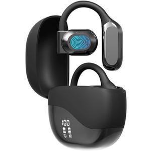 Ai Language Translation Earbuds, Translator Earbuds Real Time with APP Compatible with iOS & Android, 144-Language Bluetooth Headphones Translating Device for Travel and Business - Black