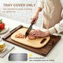 Noodle Board Stove Cover with Handles