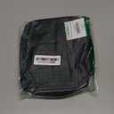 Black Zipper Pocket Microfiber Fabric Paper Back Bible Cover Case with Handle