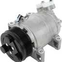 ECCPP A/C Compressor with Clutch 2004-2013 for Infiniti QX56 5.6L 2012-2016 for Nissan NV2500 NV3500 AC Compressor
