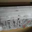 Aluminum Ceiling Curtain Track White 18-24 ft Wall Mount Rail