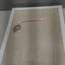 2-Pack Double-Sided Cork Board with Linen, 16" x 12" Hanging Wood Framed Bulletin Board, Picture Display Vision Board Kit Corkboards for Wall School Office Decor, 20 Pushpins (Vintage White)