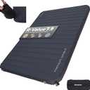 KingCamp Self Inflating Sleeping Pad, R 7.1/7.9 Dual Sided Air & Foam Camping Mattress 2 Person for All Seasons, 3" Thick Full Size Double Sleeping Pad for Camp Tent Outdoor Car, PVC Free