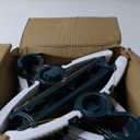 40 Pack Baby Hangers, Dark Green, Plastic, Space Saving, Anti Slip, Heavy Duty, Hangers for Closet, Kids Hangers, Nursery, Toddler, Clothes Hanger