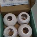 Child Safety Door Knob Cover (4 Pack) Hard-to-Remove Dual-Lock Door Handle Covers for Kids - Reusable Baby Proof Door Knob Locks - Installs Easily, No Tools Needed (White)