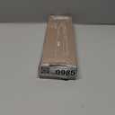 Conair Double Ceramic Flat Iron, 1-Inch Flat Iron Hair Straightener with Claw Clip, 5 Heat Settings, Extra-Long Floating Plates, White