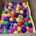Hovenlay Ball Pit Balls Phthalate Free BPA Free Crush Proof Plastic - 7 Bright Colors in Reusable Play Toys for Kids with Storage Bag, 400 Balls